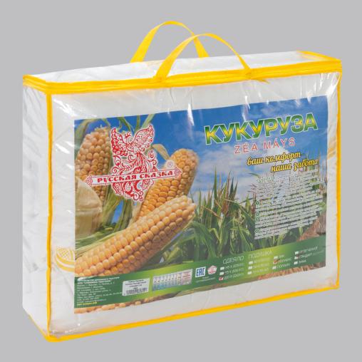 Одеяло Кукуруза попликс Русская сказка (стандарт) тик