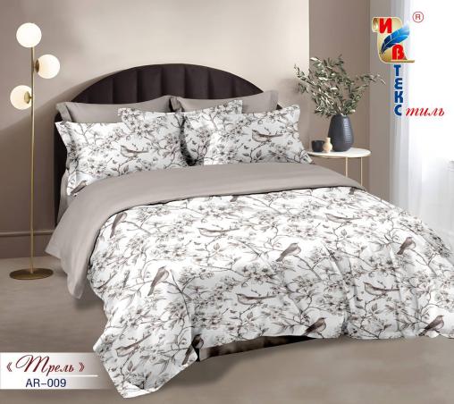 Постельное белье бязь "ИВТЕКС DE LUXE" (размер: евро, дизайн: AR-009)