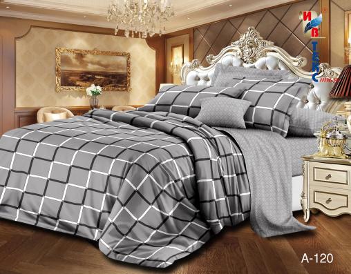 Постельное белье "ИВТЕКС" (сатин) (размер: семейный, дизайн: A-120)