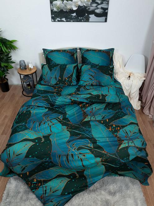 Постельное белье "Galaxy New" (размер: семейный, дизайн: "Тропикана")