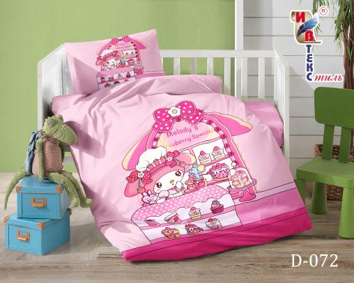 Постельное белье "BABY ИВТЕКС" (размер: 110*140, дизайн: D-072)