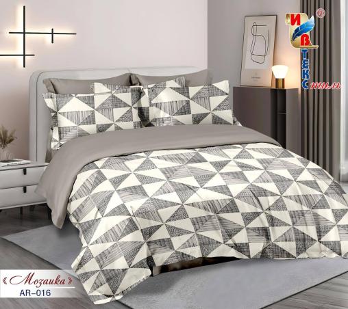 Постельное белье бязь "ИВТЕКС DE LUXE" (размер: 2,0 сп., дизайн: AR-016)
