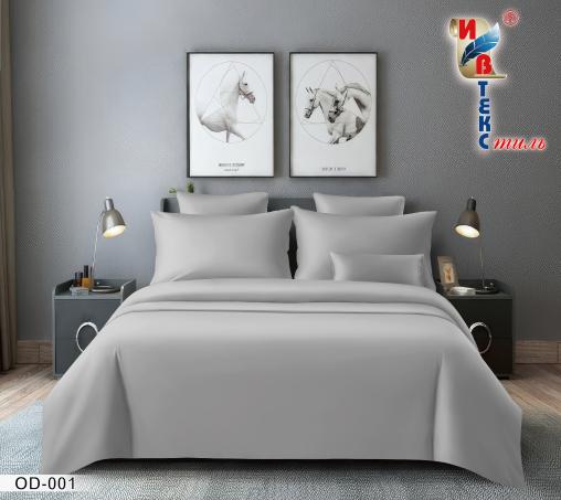 Постельное белье Ивтекс "КЛАССИК" (сатин 100% хлопок) (размер: евро, дизайн: OD-001)