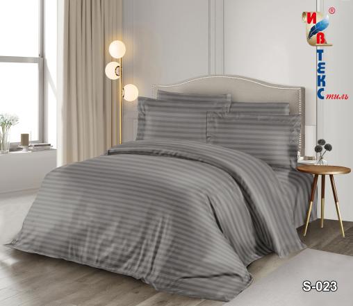 КПБ Поплин Ивтекс (страйп) (размер: семейный, дизайн: S-023)