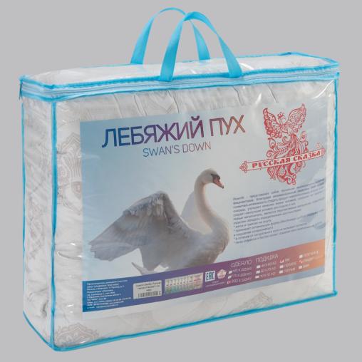 Одеяло Лебяжий пух Русская сказка (стандарт) тик