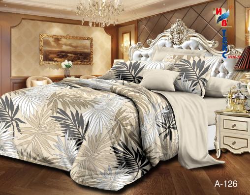 Постельное белье "ИВТЕКС" (сатин) (размер: семейный, дизайн: A-126)