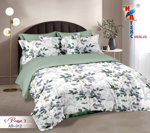 Постельное белье бязь "ИВТЕКС DE LUXE" (размер: евро, дизайн: AR-012)