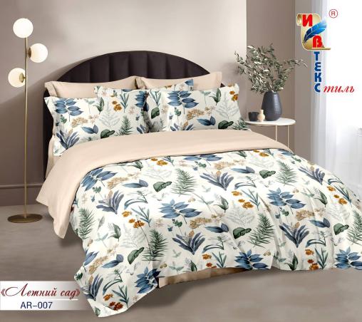 Постельное белье бязь "ИВТЕКС DE LUXE" (размер: 1,5 сп., дизайн: AR-007)