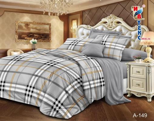 Постельное белье "ИВТЕКС" (сатин) (размер: евро, дизайн: A-149)