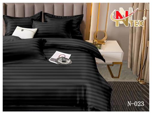 КПБ Страйп-Сатин N.N.Tex подарочный пакет (производство) (размер: евро, дизайн: N-023)