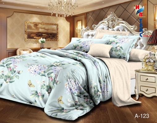 Постельное белье "ИВТЕКС" (сатин) (размер: семейный, дизайн: A-123)