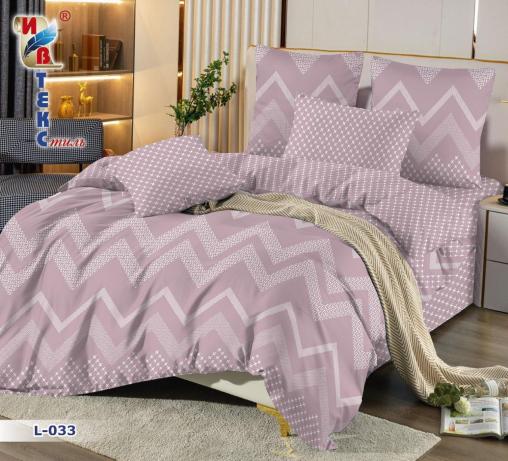 Постельное белье "ЛЮКС" (поплин) (размер: 1,5 сп., дизайн: L-033)