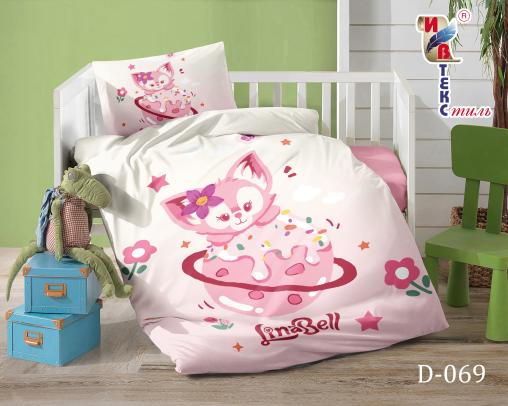 Постельное белье "BABY ИВТЕКС" (размер: 110*140, дизайн: D-069)