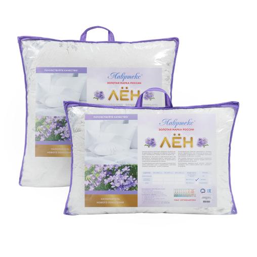 Подушка Лен ЛаврТекс (микрофайбер) ультра-степ