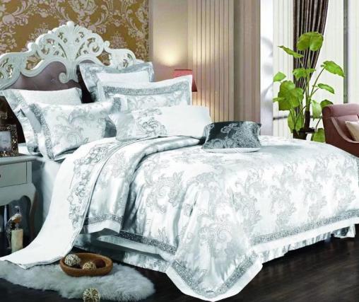 Постельное белье "ИВТЕКС" (жаккард) (размер: евро, дизайн: Ж-030)