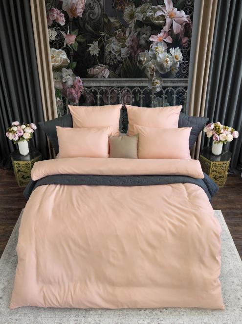 Постельное белье "Galaxy Soft" (размер: 2,0 сп., дизайн: "Персиковый пушок")