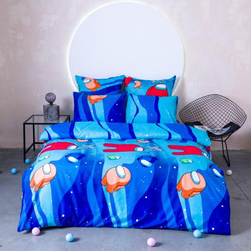 Постельное белье "Galaxy Joy" (размер: 2,0 сп., дизайн: "Амонг Ас")