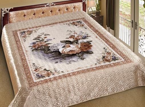 Покрывало шелк "Катрина" (размер: 200x220, дизайн: "Валенсия")