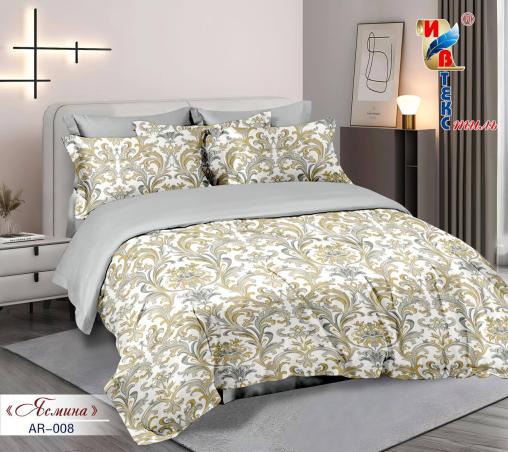 Постельное белье бязь "ИВТЕКС DE LUXE" (размер: евро, дизайн: AR-008)