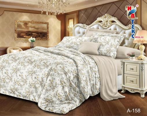 Постельное белье "ИВТЕКС" (сатин) (размер: 2,0 сп., дизайн: A-158)