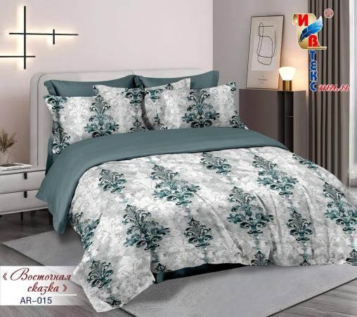 Постельное белье бязь "ИВТЕКС DE LUXE" (размер: евро, дизайн: AR-015)