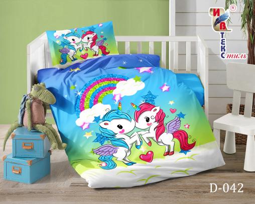Постельное белье "BABY ИВТЕКС" (размер: 110*140, дизайн: D-042)