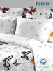 Постельное белье поплин "ИВТЕКС" (размер: 1,5 сп., дизайн:  В-524 Махаон)
